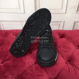 Dolce Gabbana Silk Cowhide Casual Sneakers For Women Black
