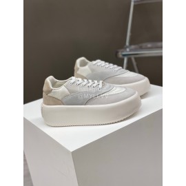 Maison Margiela Fashion Calf Thick Soled Casual Shoes For Women Gray