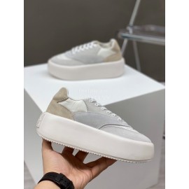 Maison Margiela Fashion Calf Thick Soled Casual Shoes For Women Gray